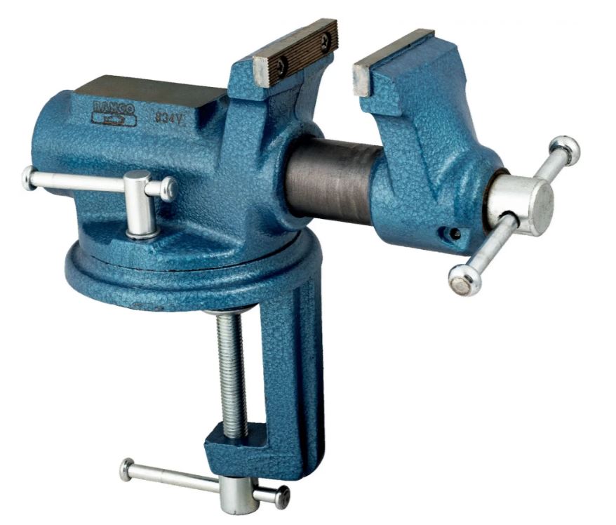Bahco 834V-2 Schraubstock mit auswechselbaren Backen 63 mm