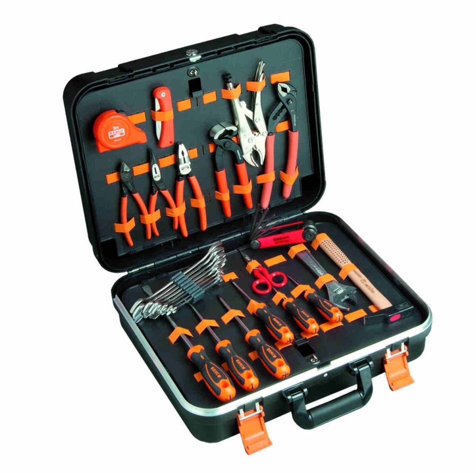 Bahco 983000320 Allzweck-Werkzeugsatz in Kunststoffkoffer – 32-teilig