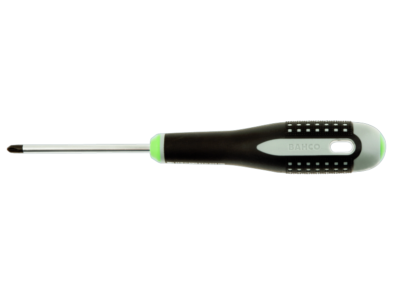 Bahco BE-9101 ERGO™ Schraubendreher für TRI-WING®-Sicherheitsschrauben mit Gummigriff, Nr. 1 x 80 mm