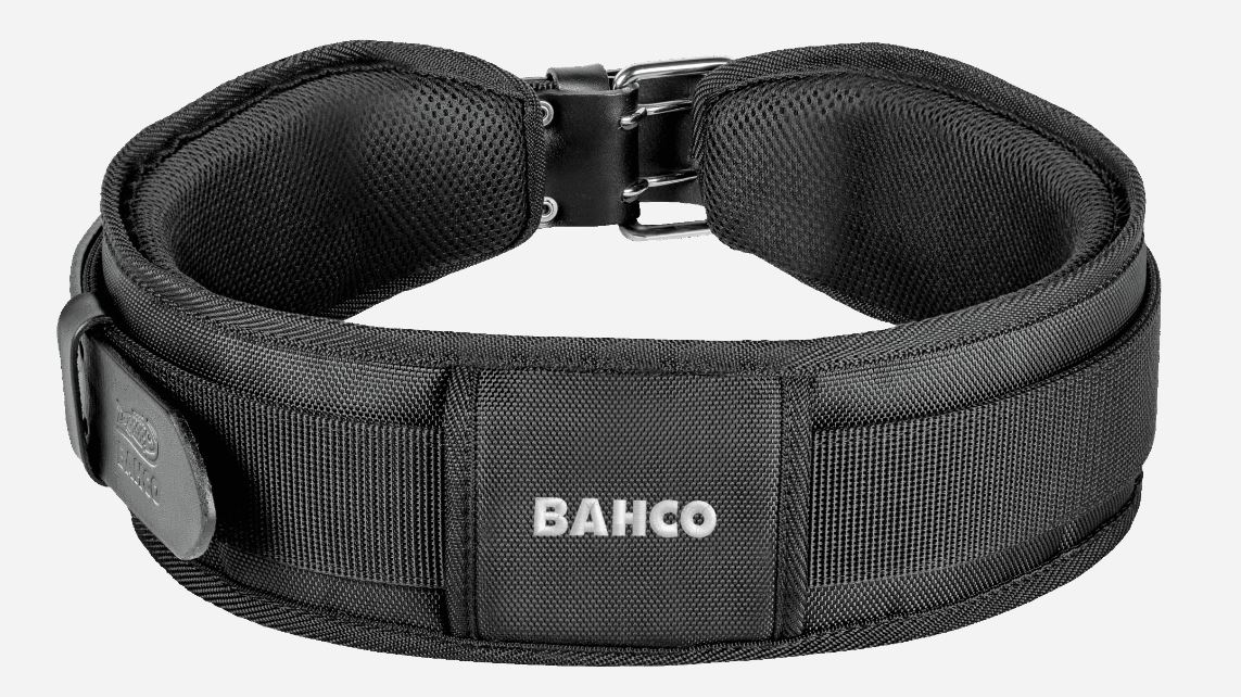 Bahco 4750-HDB-2 Professioneller Gürtel mit gepolsterter Verstärkung und doppelter Edelstahl Schnalle, 900 mm × 50 mm × 190 mm