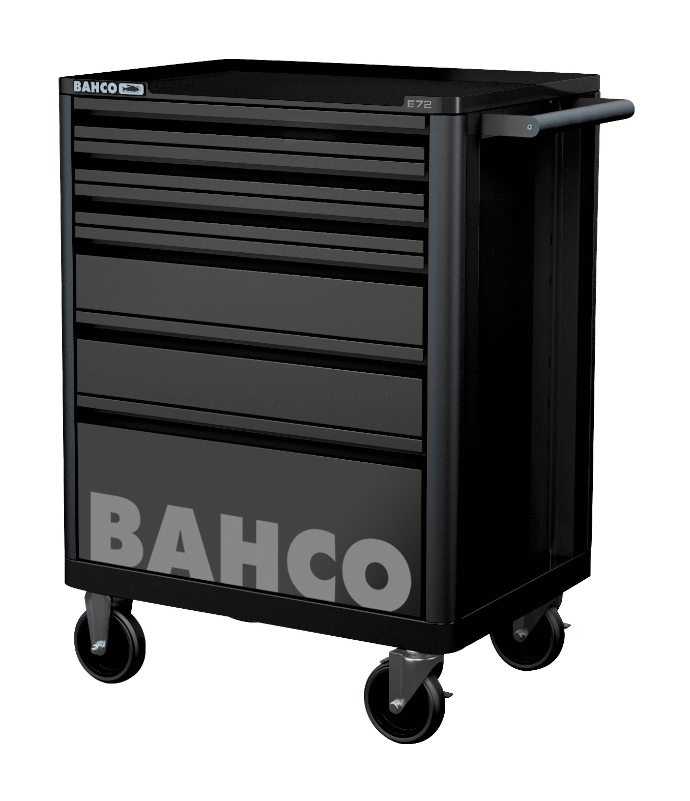 Bahco 1472K6BLACK Werkzeugwagen Schwarz 6 Schubladen