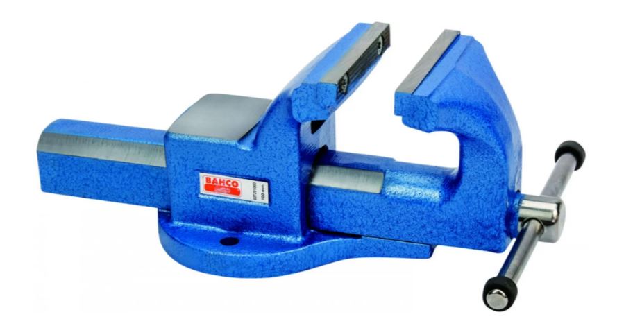 Bahco 607201500 Schraubstock mit auswechselbaren Backen 150 mm