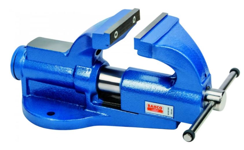 Bahco 601001500 Schraubstock mit auswechselbaren Backen 150 mm