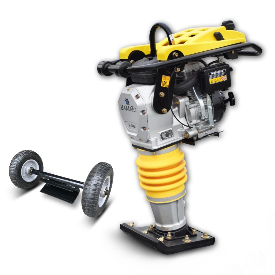 Bamato V-90G Vibrationsstampfer 285x345 mm 13,7 kN