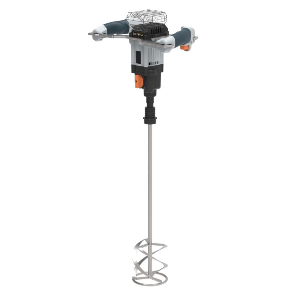 Batavia 7063459 MaxxPack 18V bürstenloser Akku-Mixer 120 mm exkl. Akku und Ladegerät