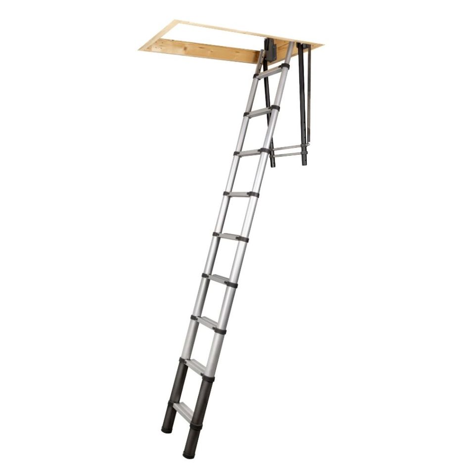 Batavia 7063996 Giraffe Teleskop-Dachbodenleiter 2,3 - 2,7 m