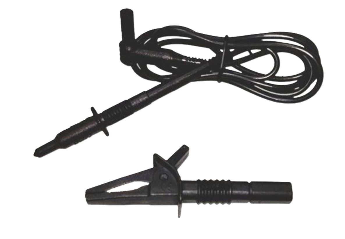 Benning 10024456 Testkabel mit Krokodilklemme für ST710, ST725