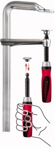 Bessey GZ40-2K Ganzstahl-Schraubzwinge GZ-2K 400/120 Breite 28 mm
