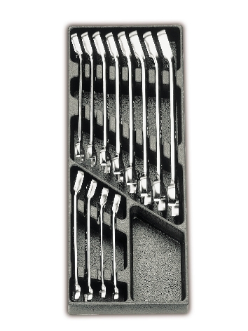 Beta 024240045 24240045 T45 Ratschenringschlüsselsatz 12-teilig 8 - 19 mm