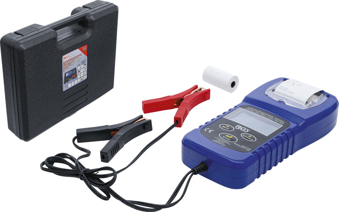 BGS 2133 Digitaler Batterie- und Ladesystemtester mit Drucker