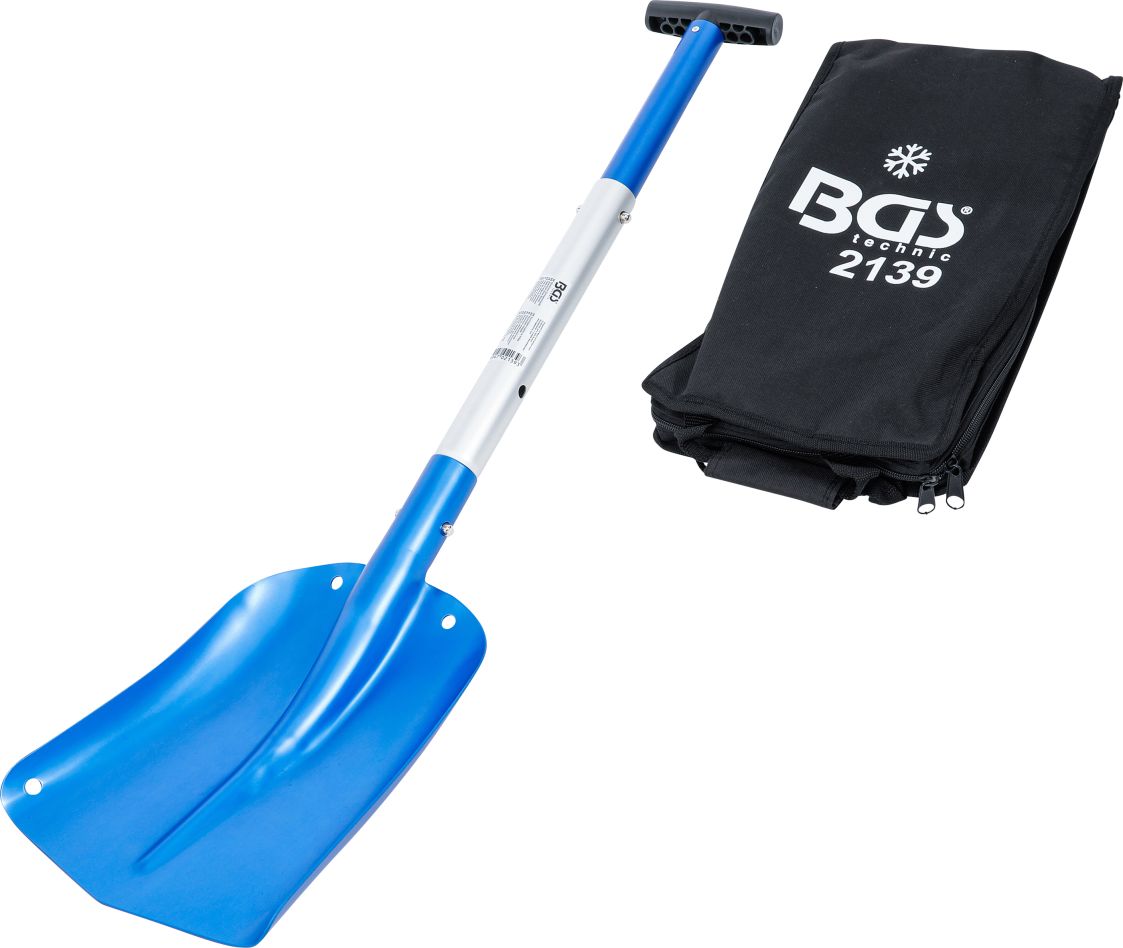 BGS 2139 Aluminium-Schneepflug mit steckbarem Schnellverschlussgriff