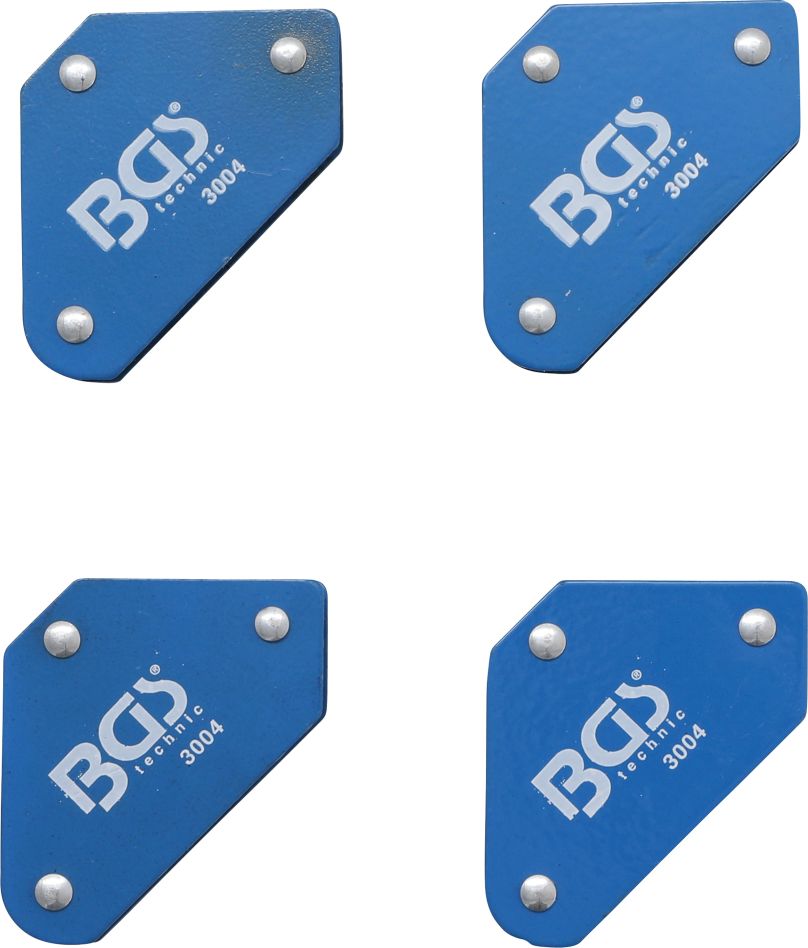BGS 3004 Mini-Magnethalter-Set 45° - 90° - 135° 4-teilig