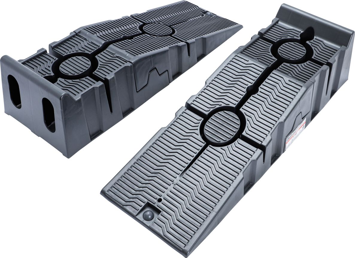 BGS 3037 Auffahrrampen-Set Kunststoff extra hoch 2-teilig