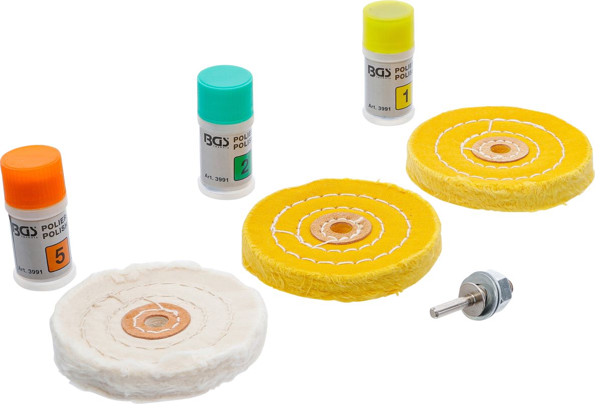 BGS 3991 Polierset für Hartmetalle 7-teilig