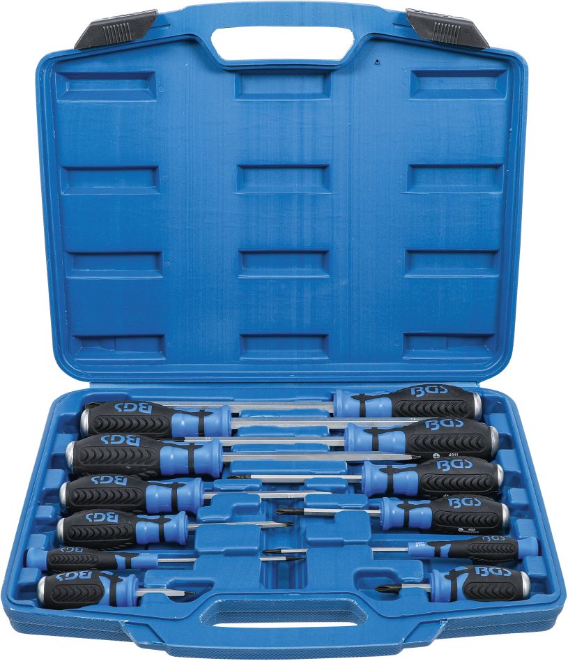 BGS 7896 Schraubendreher-Satz 6,3 mm (1/4") 12-teilig