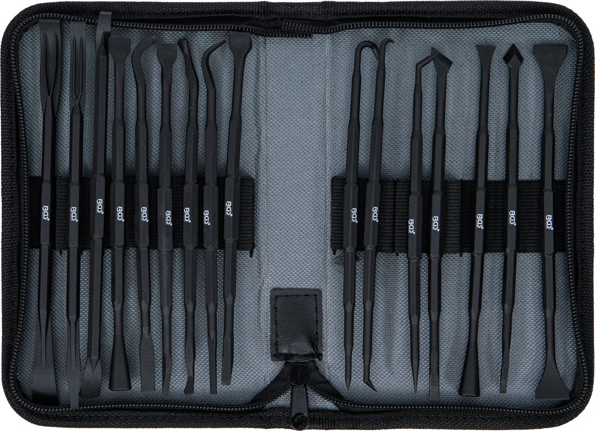 BGS 70919 Kunststoffabstreifer und O-Ring / Dichtring Montage / Demontage Werkzeugsatz 16-teilig