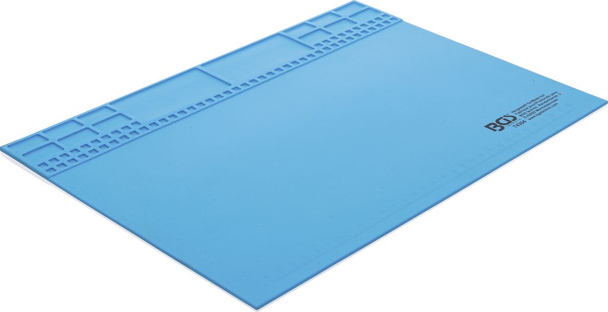 BGS 74304 Silikon-Arbeitsmatte magnetisch 350 x 245 x 3 mm