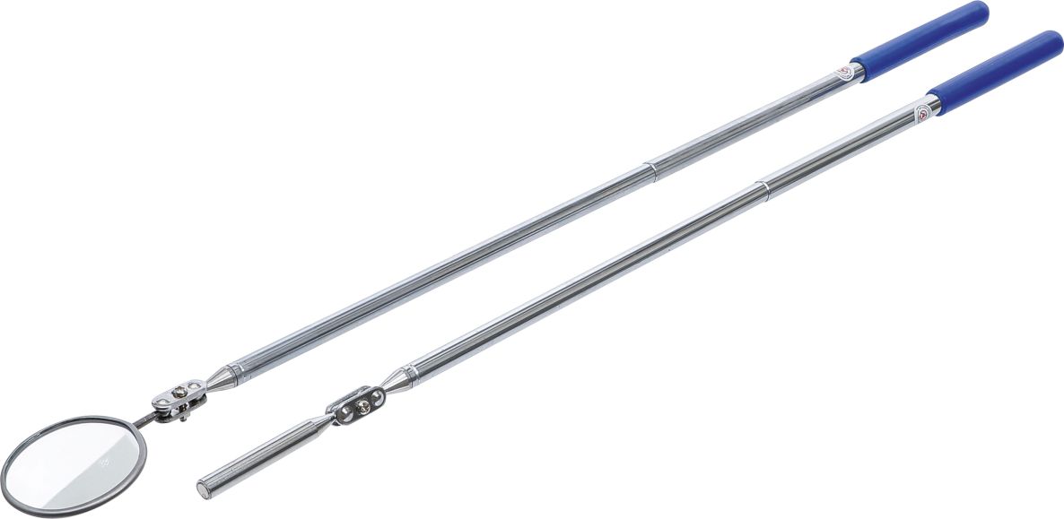 BGS Do It Yourself 3086 Magnetisches Hilfs- und Inspektionsspiegelset 2-teilig