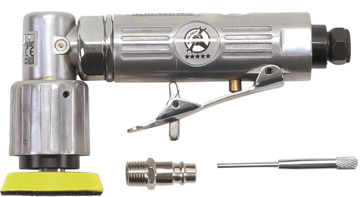 BGS Do It Yourself 9781 Pneumatischer Exzenterschleifer und Polierer im Karton
