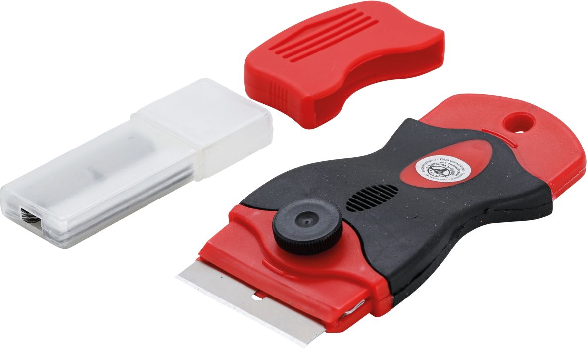 BGS Do It Yourself 85816 Universalschaber 38 mm mit 5 Klingen