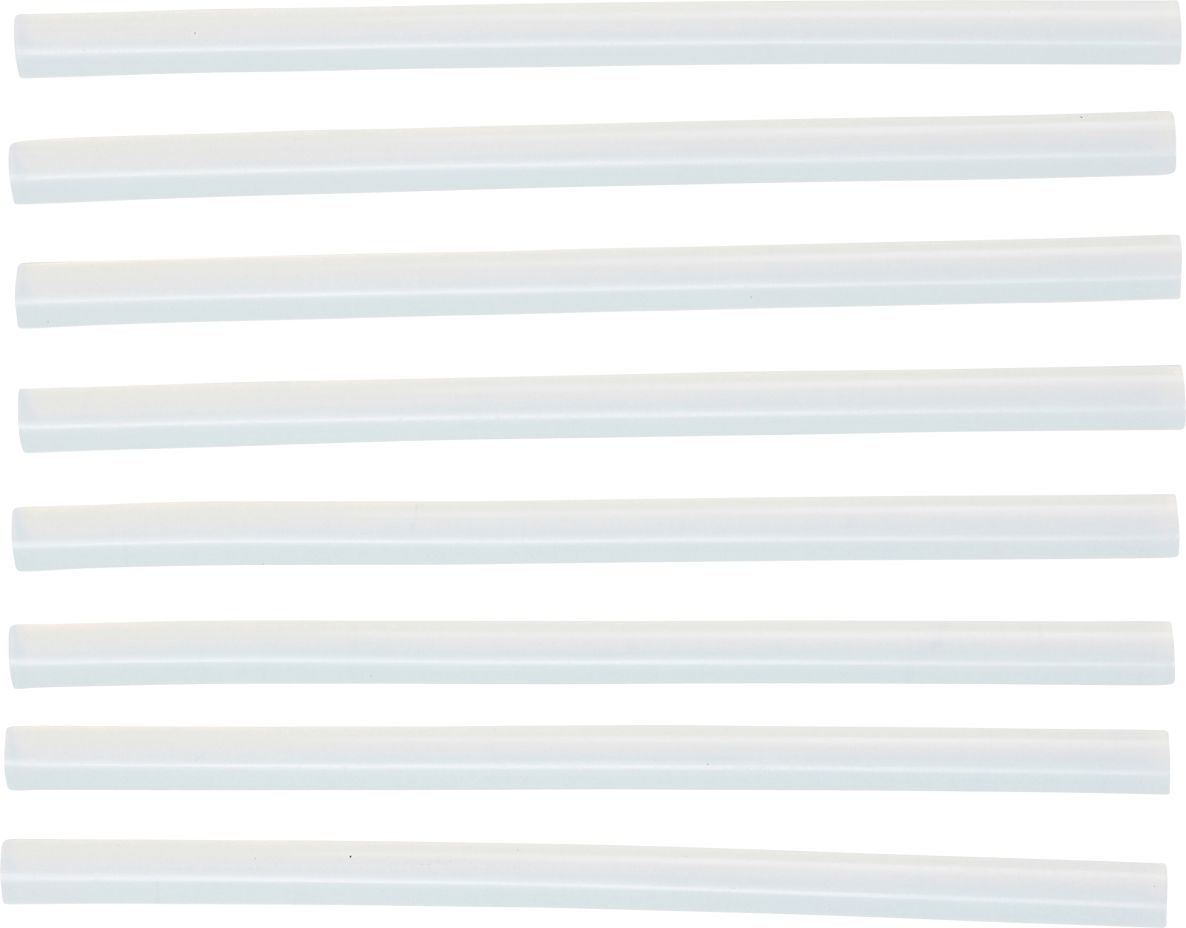 BGS Do It Yourself 80857 Klebepatronen transparent Ø 11 mm, 200 mm 8-teilig