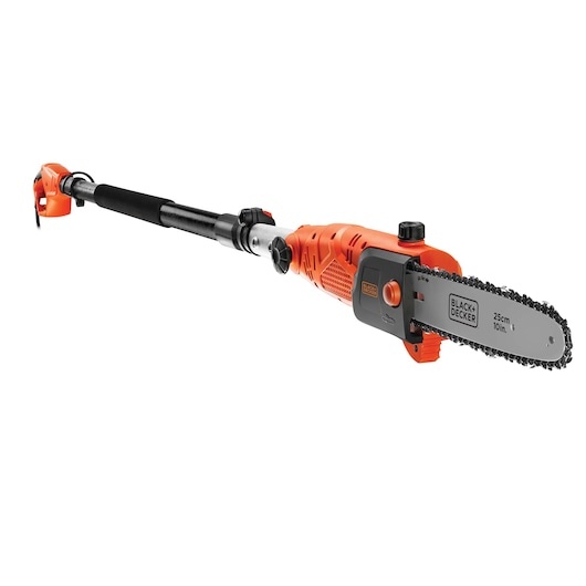 Black & Decker PS7525-QS Kettingzaag op telescopische steel 800 Watt 25 cm