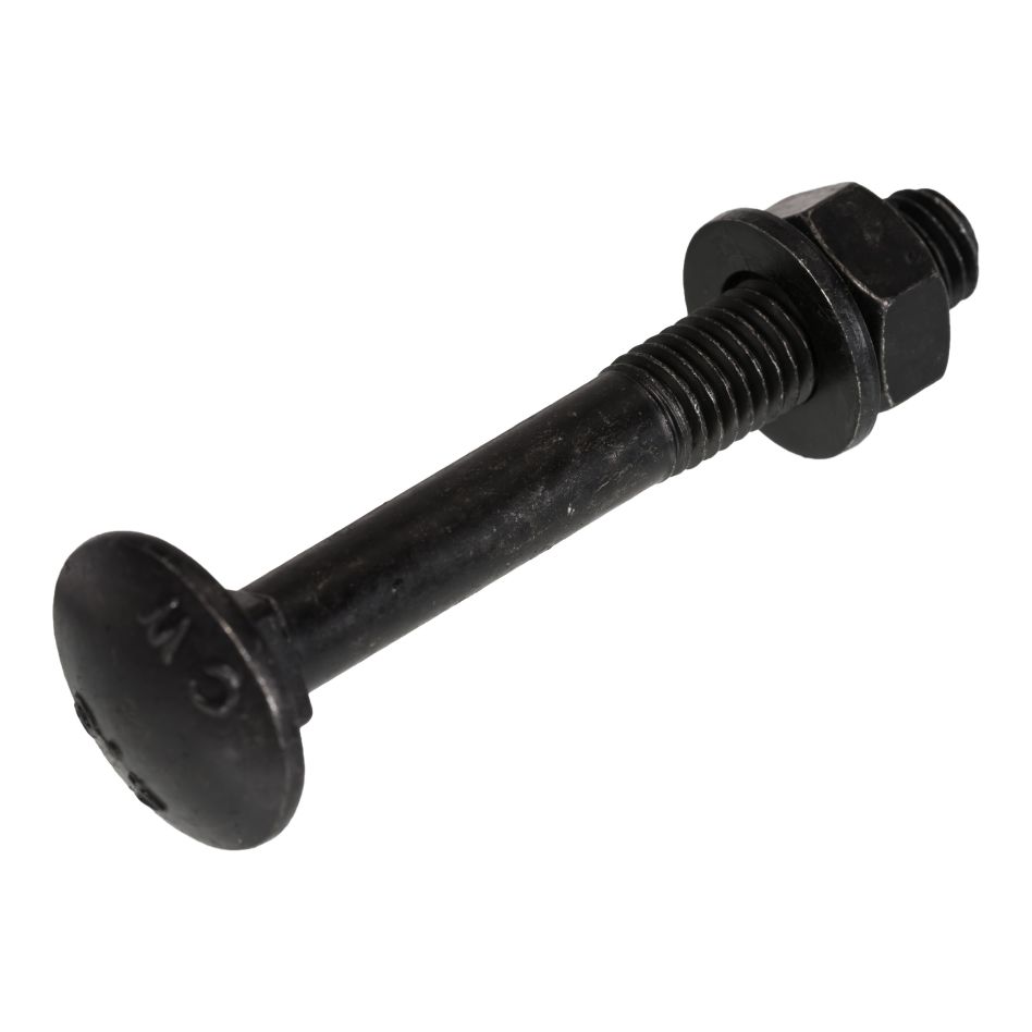 Blackline 6901.11.15030 Sicherungsschraube + Mutter + Unterlegscheibe HCP Schwarz M5 x 30 mm - 5 Stück
