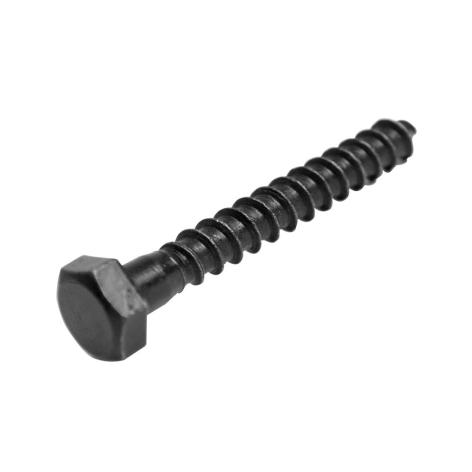 Blackline 6904.01.16040 Holzgewindebolzen HCP Schwarz 6 x 40 mm - 25 Stück