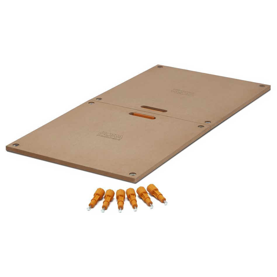 Bora CT22N Centipede Arbeitsplatte - 600 x 1200mm - Flach