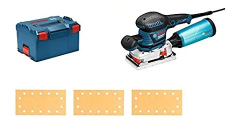 Bosch Blau 0601292801 GSS 230 AVE Professional Schwingschleifer 300w, 184x92mm + Koffer
