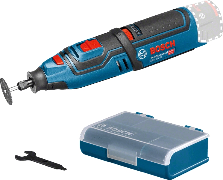 Bosch Blau 06019C5000 GRO 12V-35 Akku-Multitool 12V ohne Akkus und Ladegerät