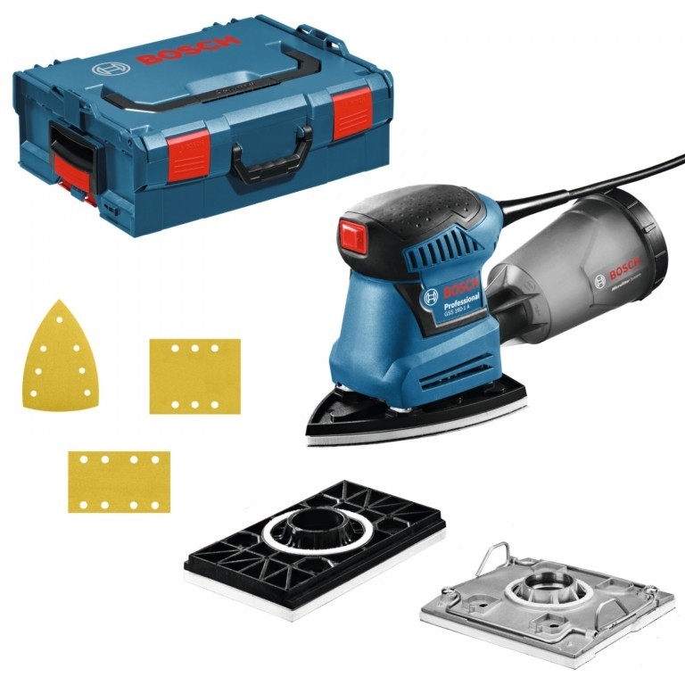 Bosch Blau 06012A2300 GSS 160 Multischleifer 3 in 1 in L-Boxx