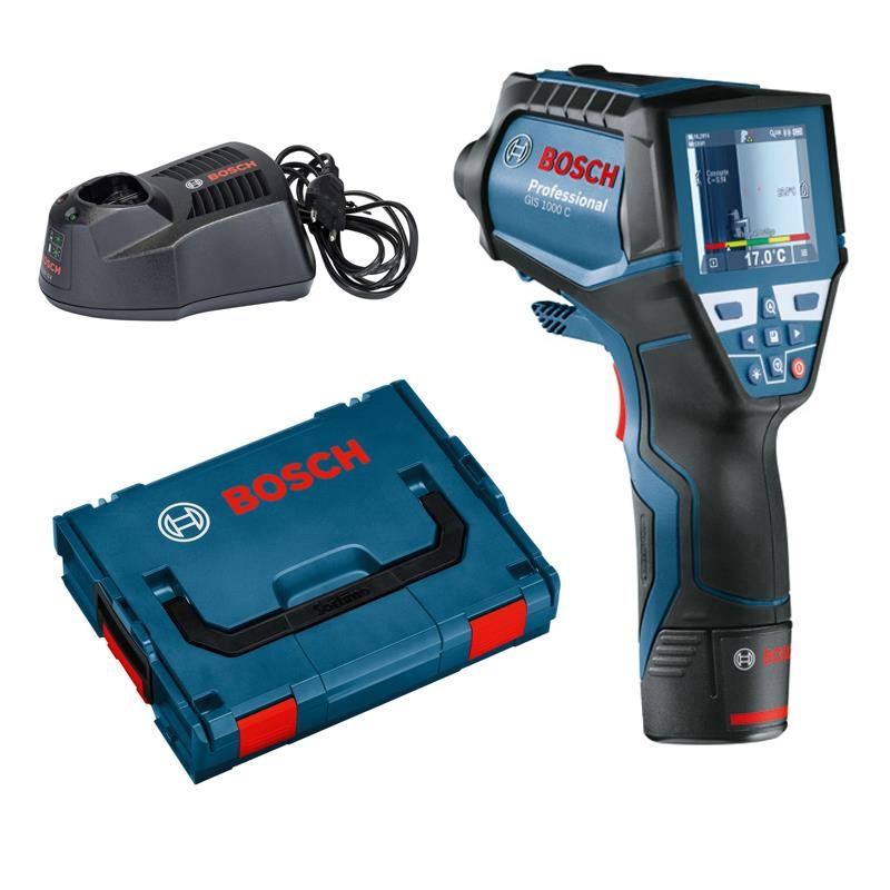 Bosch Blau 0601083301 GIS 1000 C Professional Thermodetektor 10,8V, 1,5Ah