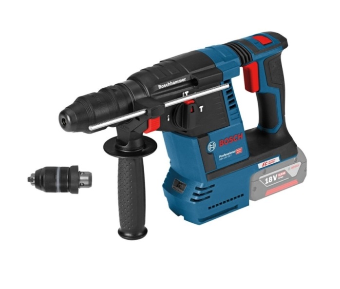Bosch Blau 0611910001 GBH 18V-26 F Kombihammer 18 Volt ohne Akku oder Ladegerät in L-Boxx