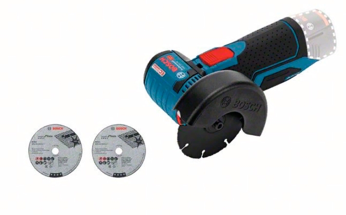 Bosch Blau 06019F2000 GWS 12V-76 Akku-Winkelschleifer 12V ohne Batterien und Ladegerät