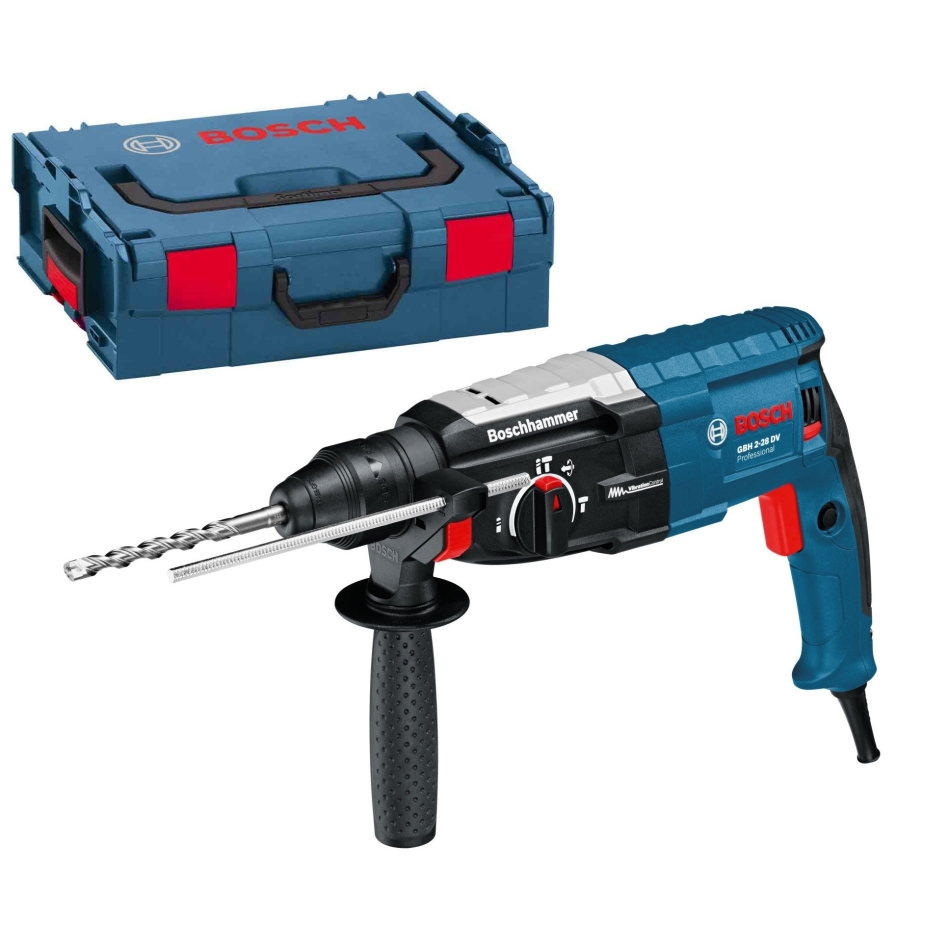 Bosch Blau 0611267501 GBH2-28 Bohrhammer 3.2J 880 Watt in L-Boxx