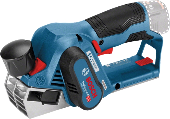 Bosch Blau 06015A7000 GHO 12V-20 Accu-Hobelmaschine Exkl. Akkus und Ladegerät + Ersatzmesser