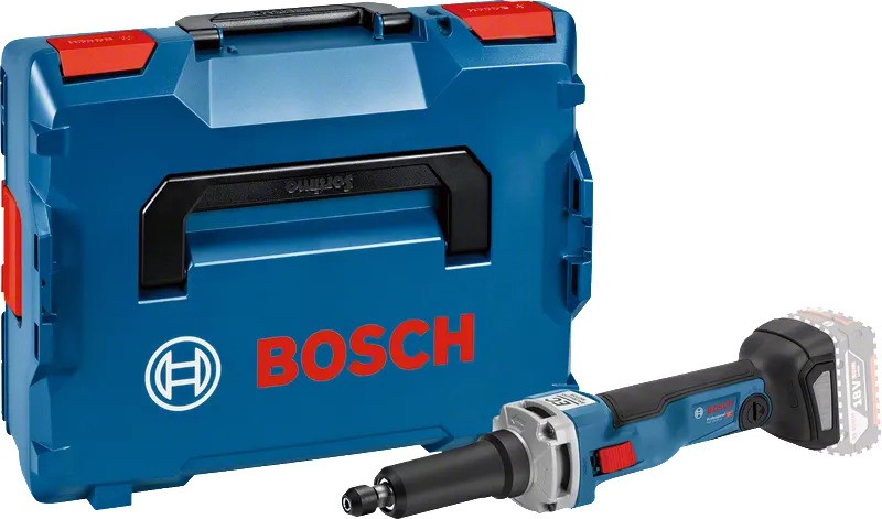 Bosch Blau 0601229100 GGS 18V-23 LC Akku Geradschleifer ohne Akkus oder Ladegerät in L-Boxx