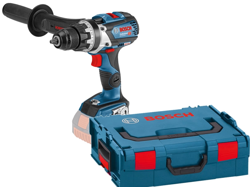 Bosch Blau 06019G030A GSB 18V-110 C Akku-Schlagbohrschrauber 18V ohne Akku oder Ladegerät in L-Boxx