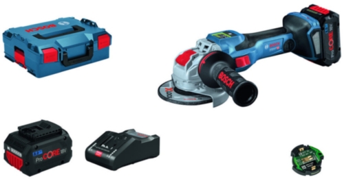 Bosch Blau 06019H6101 GWS 18V-15 SC 125 mm Akku Winkelschleifer 18V 8.0Ah 125 mm ProCore