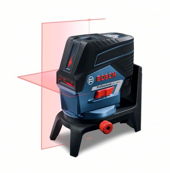Bosch Blau 0601066G08 GCL 2-50 C Kombilaser mit Punktlaser und Linienlaser ohne Akku und Ladegerät in L-Boxx