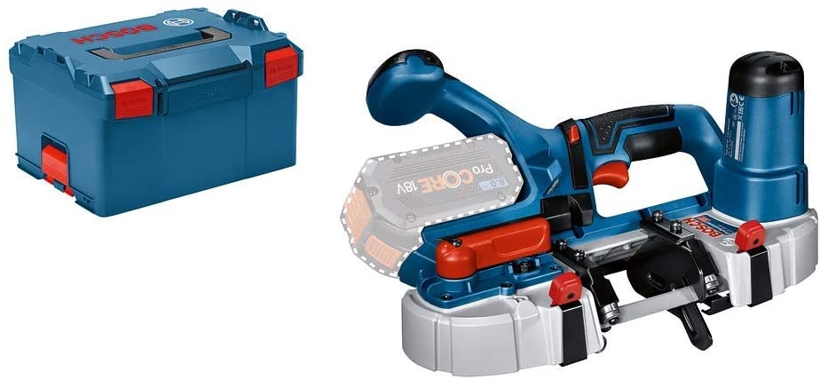Bosch Blau 06012A0401 GCB 18V-63 Profi Akku-Bandsäge ohne Akku oder Ladegerät