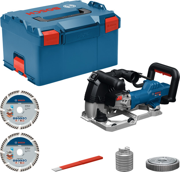Bosch Blau 06016C5100 GNF20-40 Wandfrässet mit 2x Diamantscheibe in L-BOXX