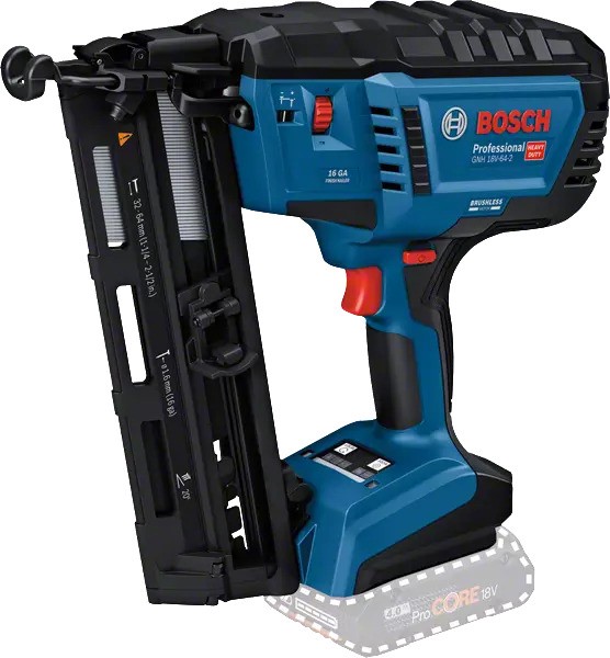 Bosch Blau 0601482100 GNH 18V-64-2 Profi-Akku-Brottacker 32-64mm 16G 18V ohne Akku und Ladegerät