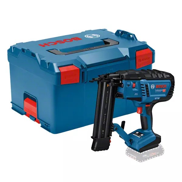 Bosch Blau 0601482401 GNH 18V-50 Profi-Akku-Bradtacker 18G 18V ohne Akkus und Ladegerät in L-Boxx