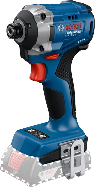 Bosch Blau 06019N2020 GDR 18V-215 Akku-Schlagschrauber ohne Akku und Ladegerät