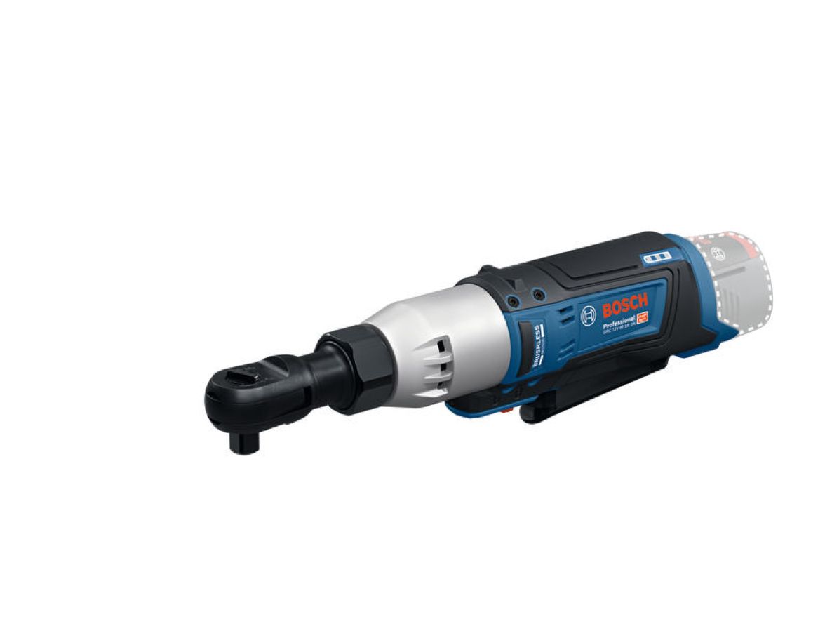 Bosch Blau 06019N8301 GRC 12V-60 Akku-Ratschenschlüssel 3/8 SN ohne Batterien und Ladegerät