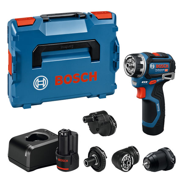 Bosch Blau 06019N7101 GSR12V-32FC Akkubohrmaschine 2x GBA 12V 2.0Ah und Ladeger&auml;t GAL 12V-20 in L-Boxx