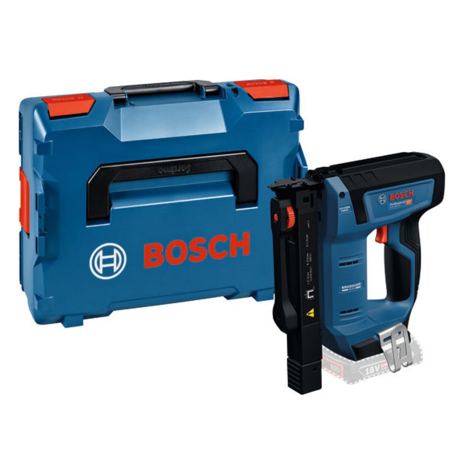 Bosch Blau 0601482801 GTH 18V-14 Accutacker exkl. Akkus und Ladegerät in L-Boxx