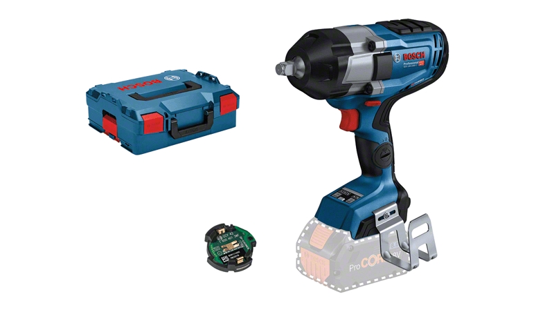 Bosch Blau 06019J8001 GDS 18V-1000 C Profi Schlagschrauber 1/2" 1000Nm 18V exkl. Akkus und Ladegerät in L-Boxx